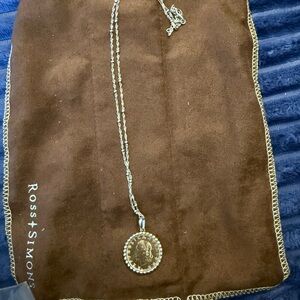 Ross-Simons Lira Medallion Necklace
